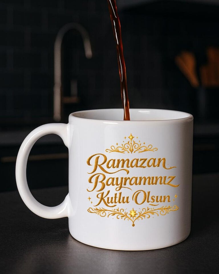 Ramazan Bayramına Özel Tasarımlı Kupa 6. Tasarım