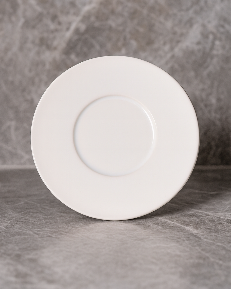 Ramazan Bayramına Özel Tasarımlı Beyaz Altlıklı Türk Kahvesi Fincanı