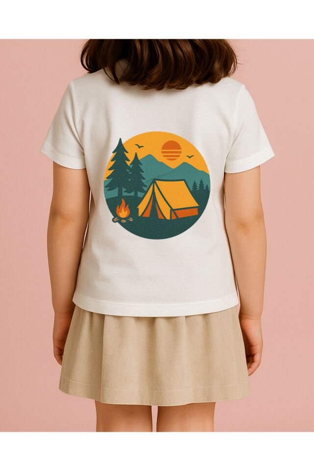 Tişört Unisex Çocuk (Kamp)