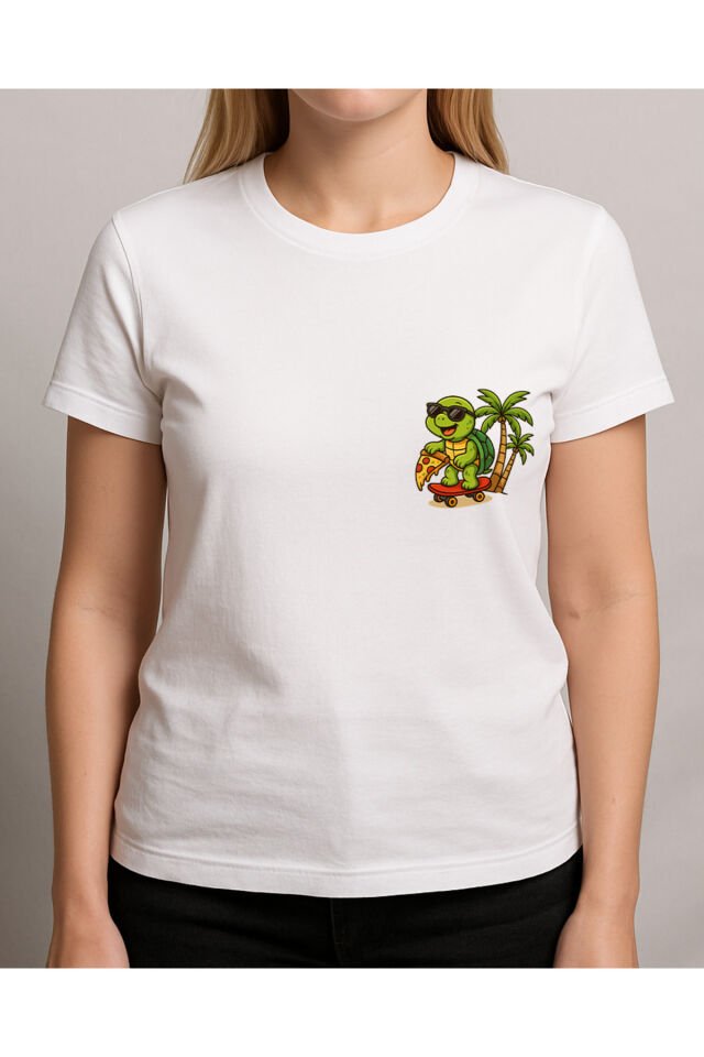 Tişört Unisex (Kaplumbağa)