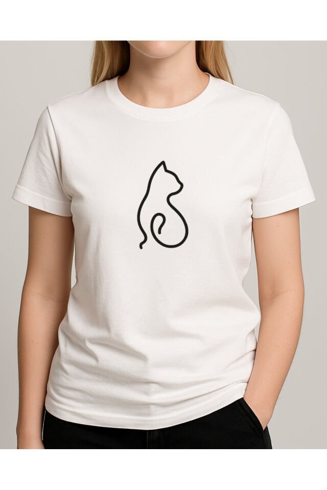 TİŞÖRT UNİSEX ( KEDİ )