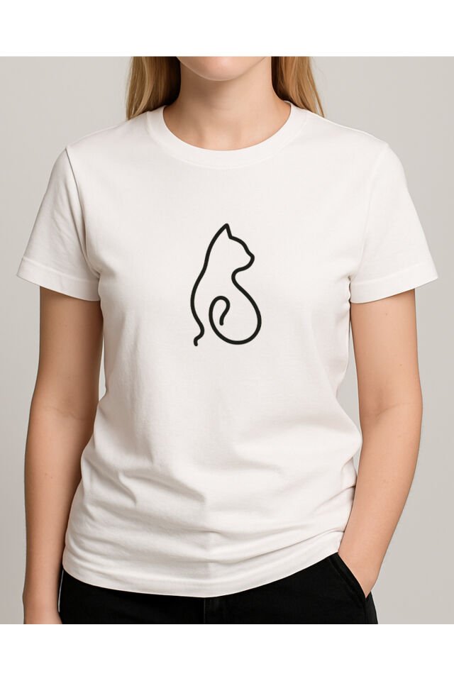 Tişört Unisex (Kedi)