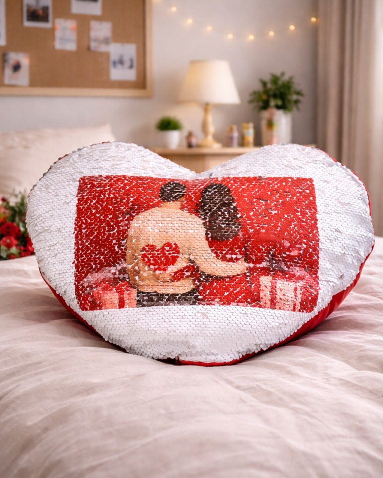 Kişiye Özel Baskılı Sihirli Yastık Kılıfı