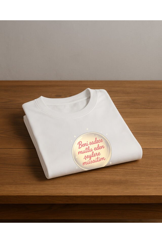 Tişört Unisex (Küre) Kadin Beyaz - 2XL