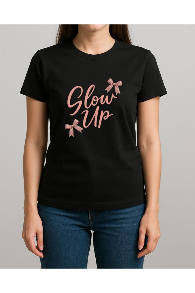 Tişört Unisex (Pembe Kurdele)