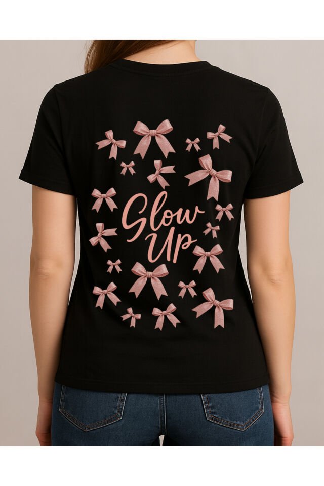 TİŞÖRT UNİSEX ( PEMBE KURDELE )