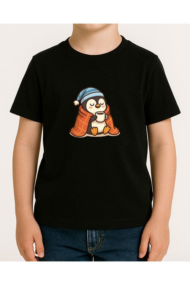 TİŞÖRT UNİSEX ÇOCUK ( PENGUEN )