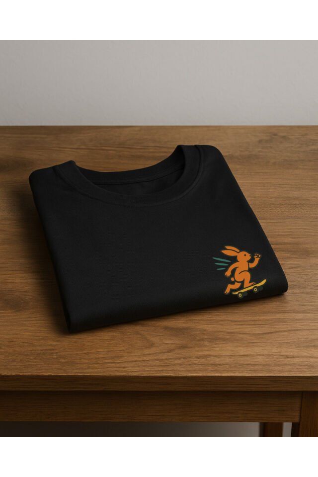 Tişört Unisex Çocuk (Tavşan)