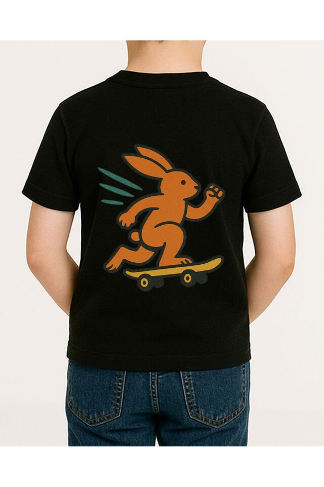 TİŞÖRT UNİSEX ÇOCUK ( TAVŞAN )