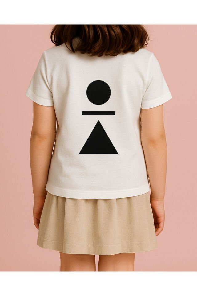 Tişört Unisex Çocuk (Üçgen Yuvarlak)
