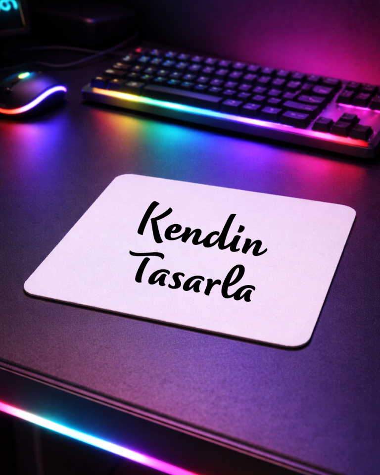 Kişiye Özel Baskılı Mousepad (Kare)