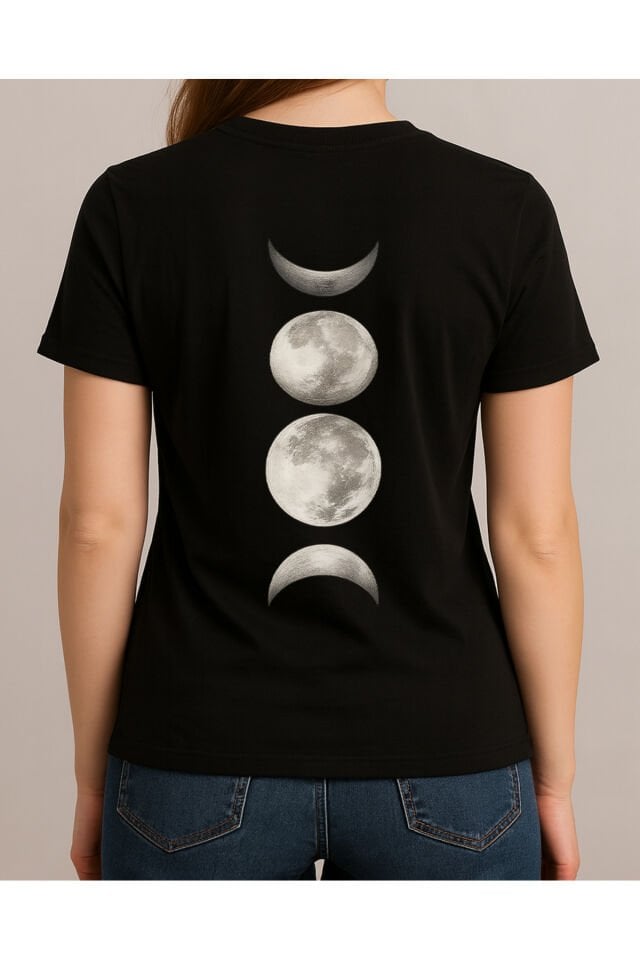 TİŞÖRT UNİSEX ( AY ÇİZGİ ÇOKLU )