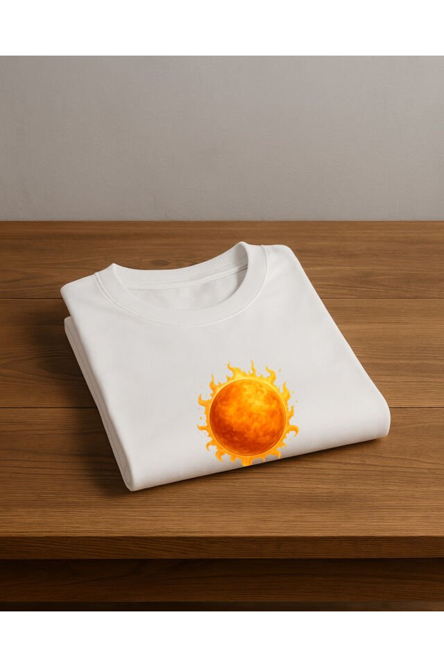 Tişört Unisex Çocuk (Güneş)