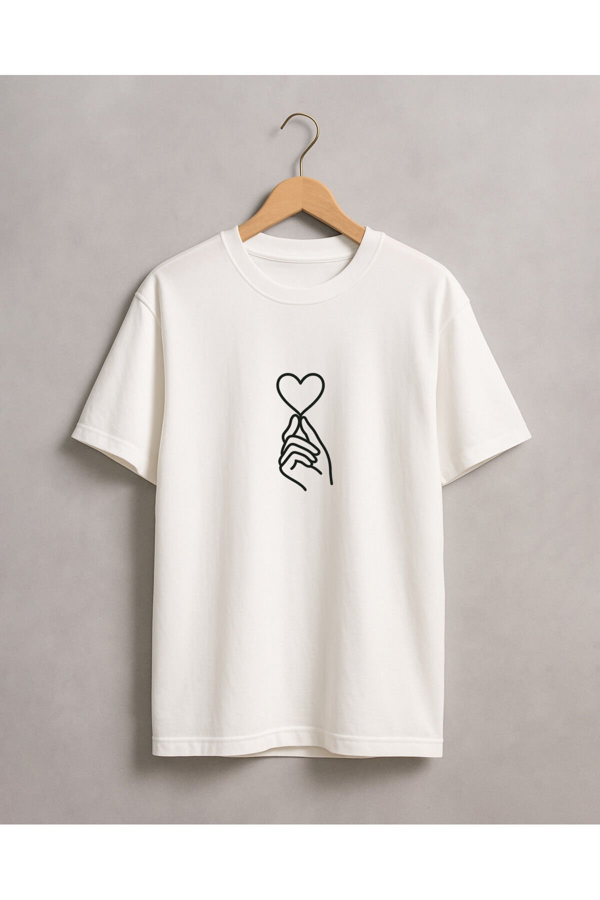 Tişört Unisex (Kamp) Kiz Beyaz - 4-5 Yaş