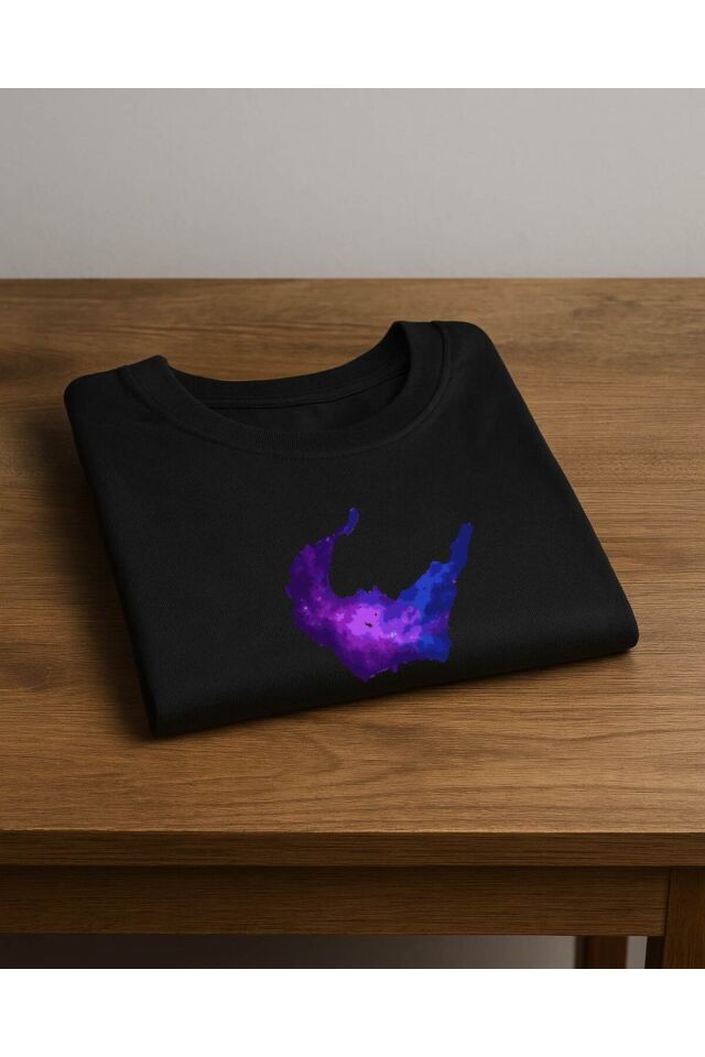 Tişört Unisex (Mor Galaksi)