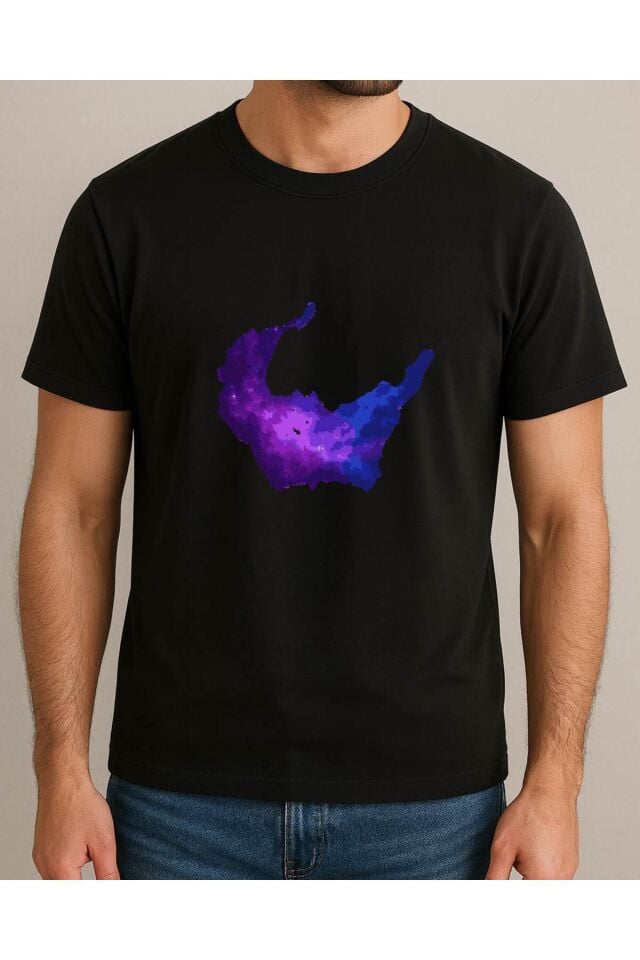 TİŞÖRT UNİSEX ( MOR GALAKSİ )