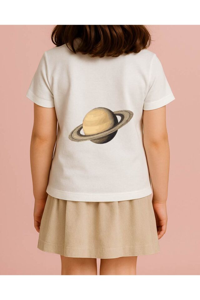 Tişört Unisex Çocuk (Satürn)