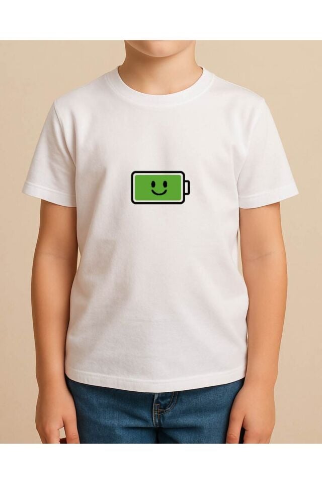 TİŞÖRT UNİSEX ÇOCUK ( ŞARJ MUTLU )