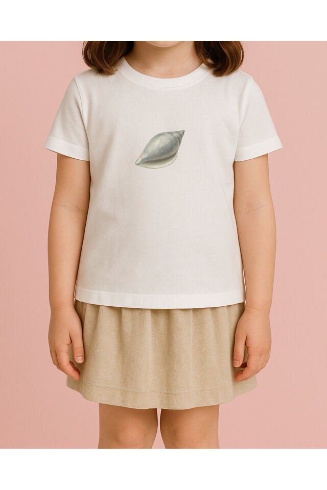 Tişört Unisex Çocuk (Deniz Kabukları)