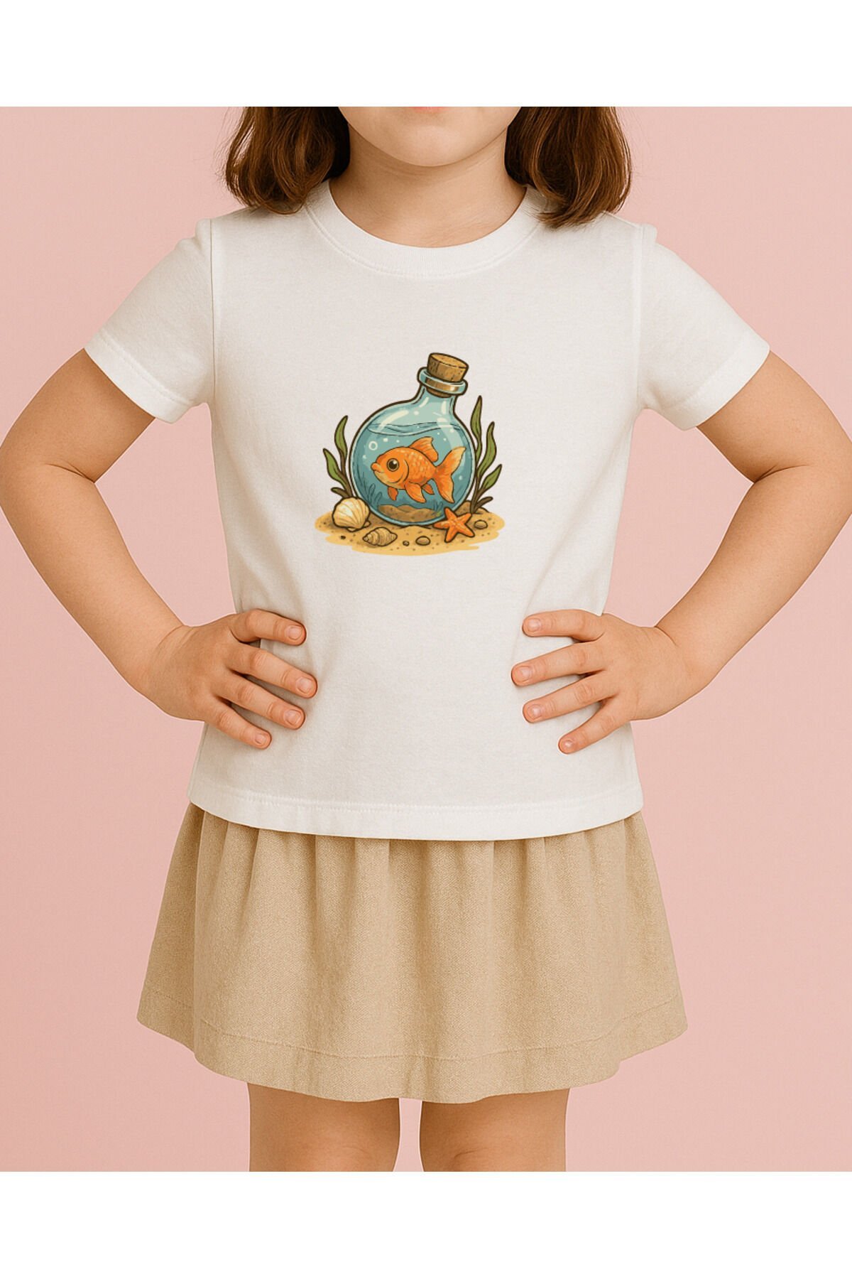 TİŞÖRT UNİSEX ÇOCUK ( FANUS BALIK )