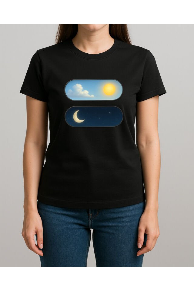Tişört Unisex (Gece Gündüz)