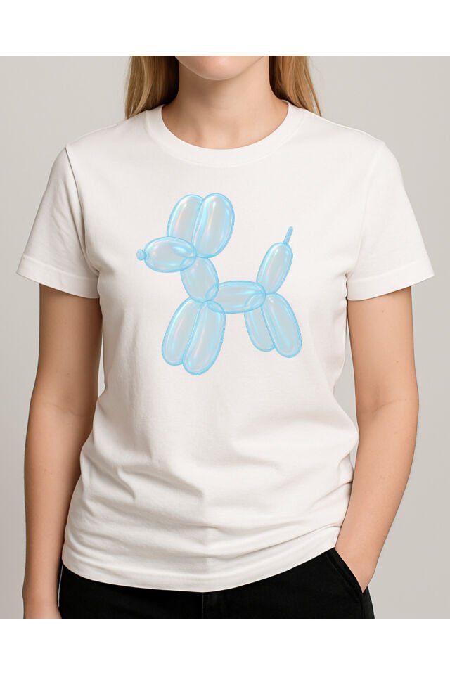 TİŞÖRT UNİSEX ÇOCUK ( KÖPEK BALON )