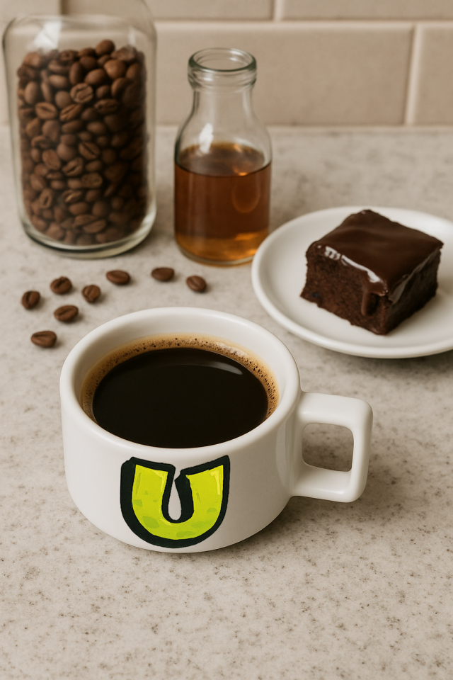 KAHVE KUPASI HARF BASKILI