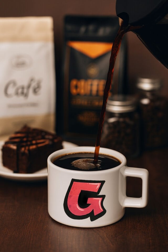 KAHVE KUPASI HARF BASKILI