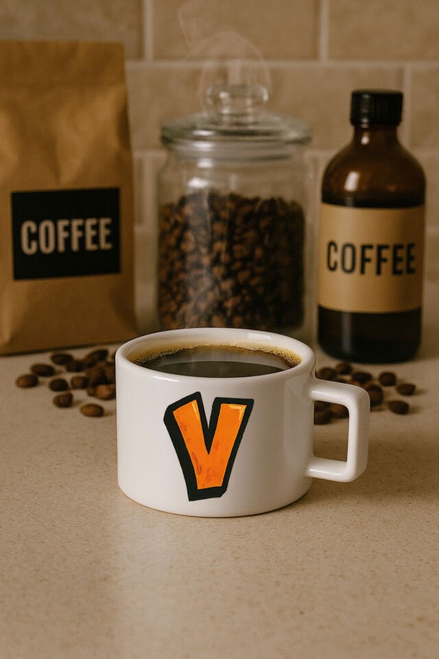 Harf Baskılı Kahve Kupası