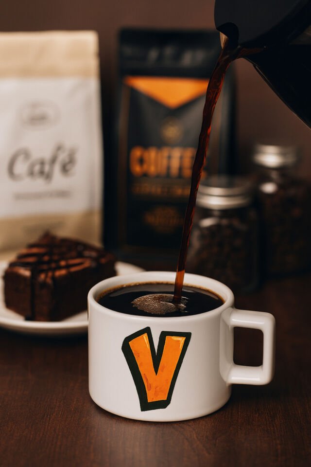 Harf Baskılı Kahve Kupası