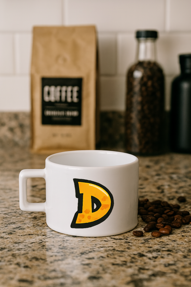 KAHVE KUPASI HARF BASKILI