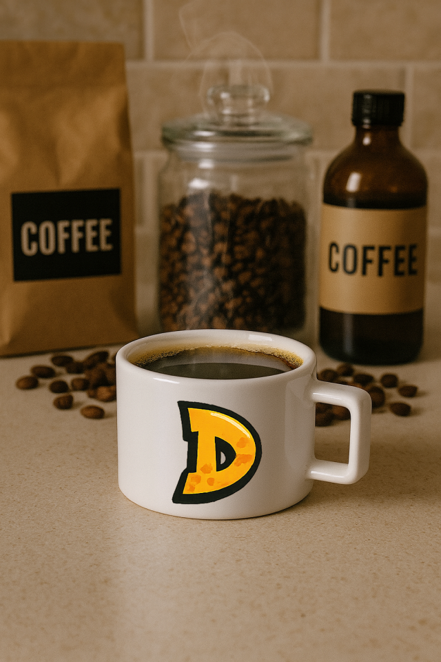 Harf Baskılı Kahve Kupası