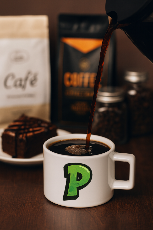 KAHVE KUPASI HARF BASKILI