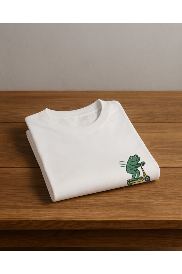 Tişört Unisex (Kurt) Erkek Beyaz - XL