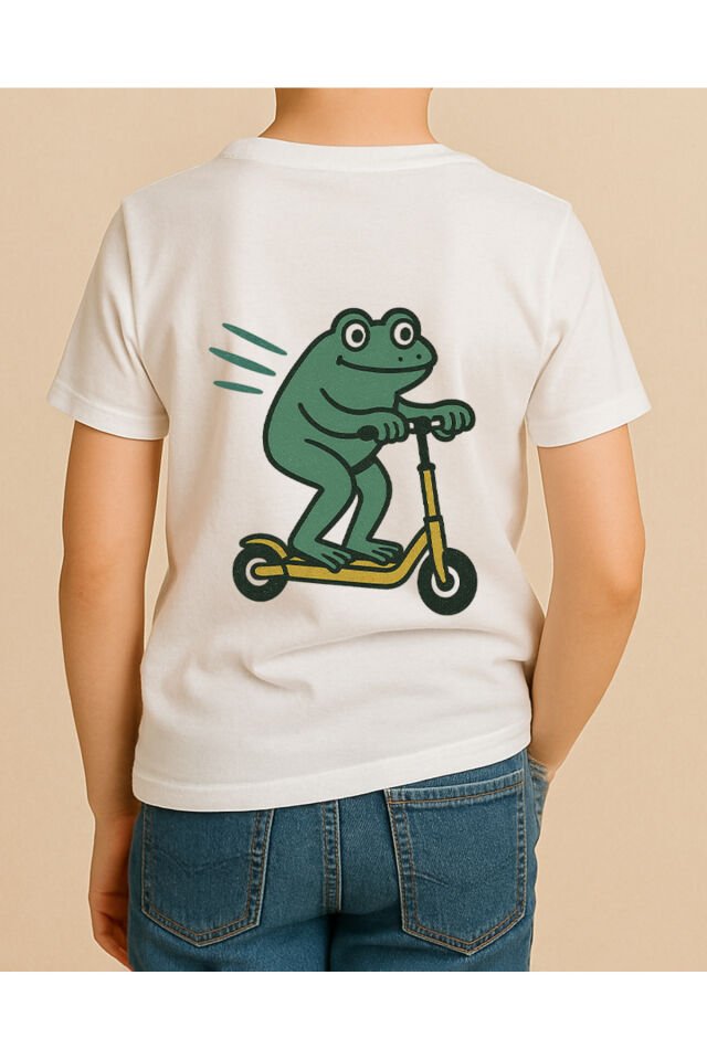 Tişört Unisex (Kurt) Erkek Beyaz - 2XL