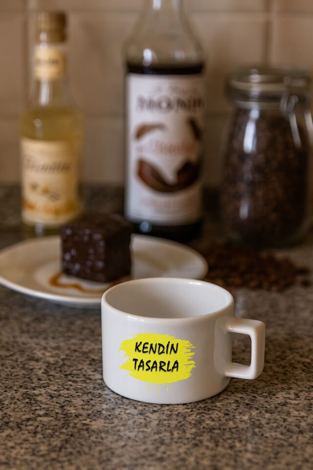 Kendin tasarla bardak - Kişiye özel bardak Nescafe Bardağı