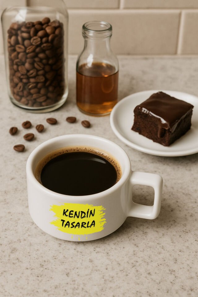 Kendin tasarla bardak - Kişiye özel bardak Nescafe Bardağı