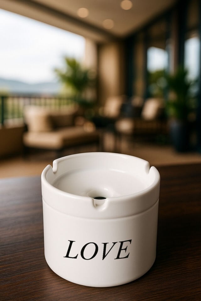 Baskılı Küllük Hope