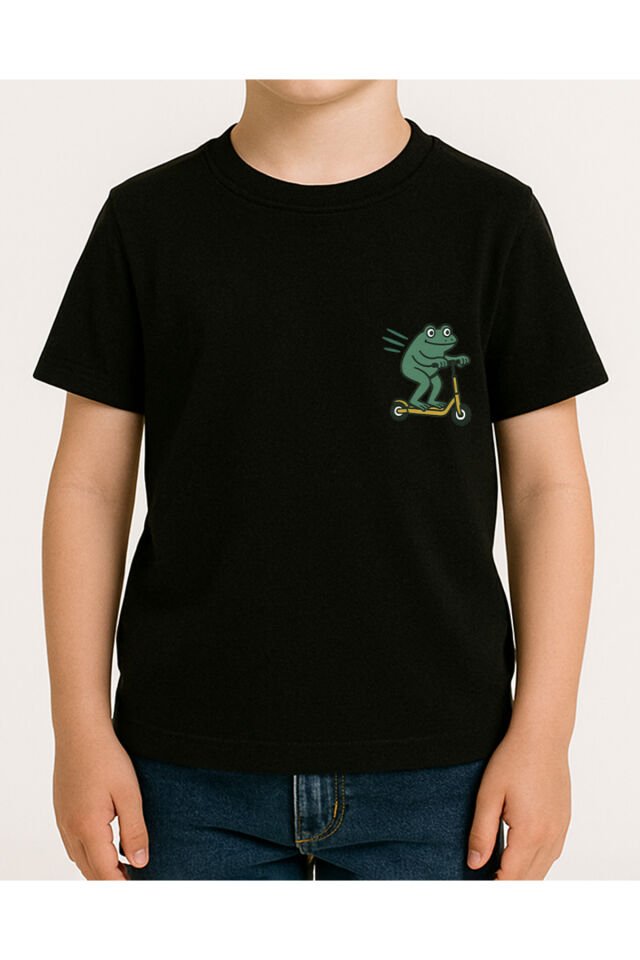 Tişört Unisex (Kurt) Erkek Si̇yah - 2XL