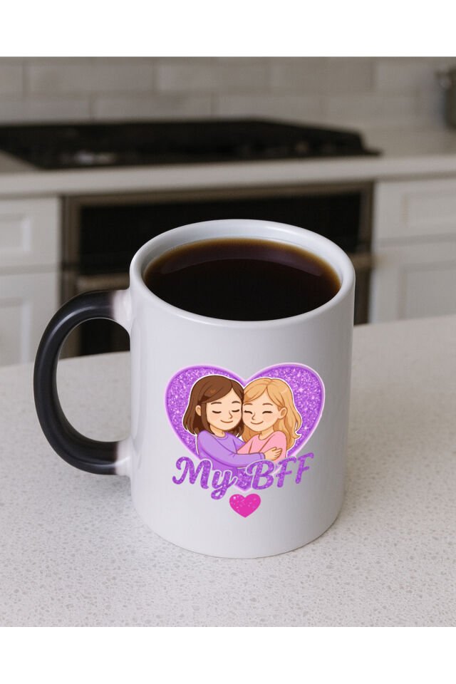 Best Forever Friend Sihirli Bardak Si̇yah