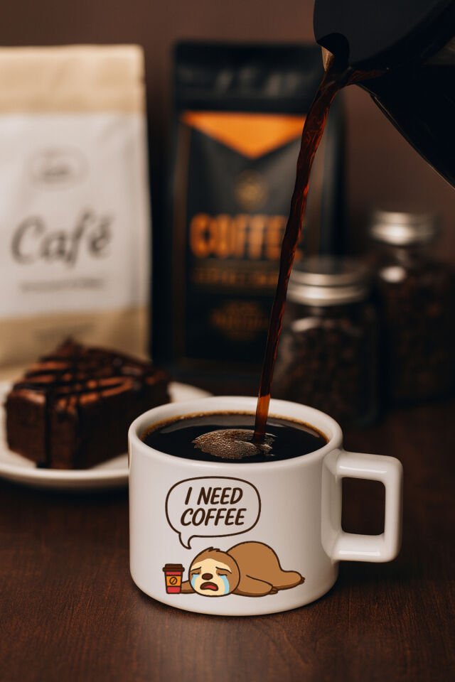 Kahve Bardağı I NEED COFFEE I Need Coffee
