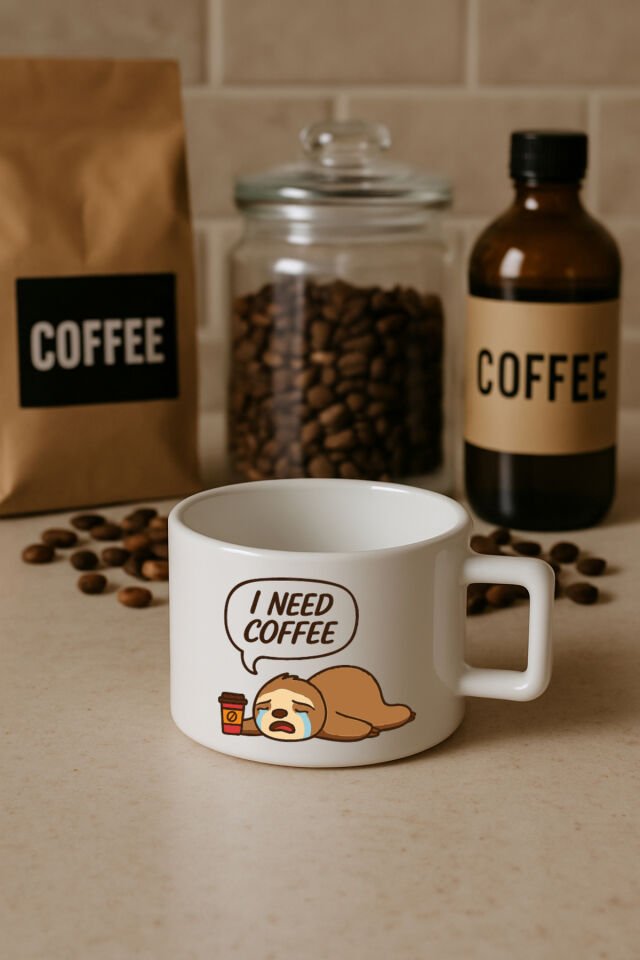 Kahve Bardağı I NEED COFFEE I Need Coffee
