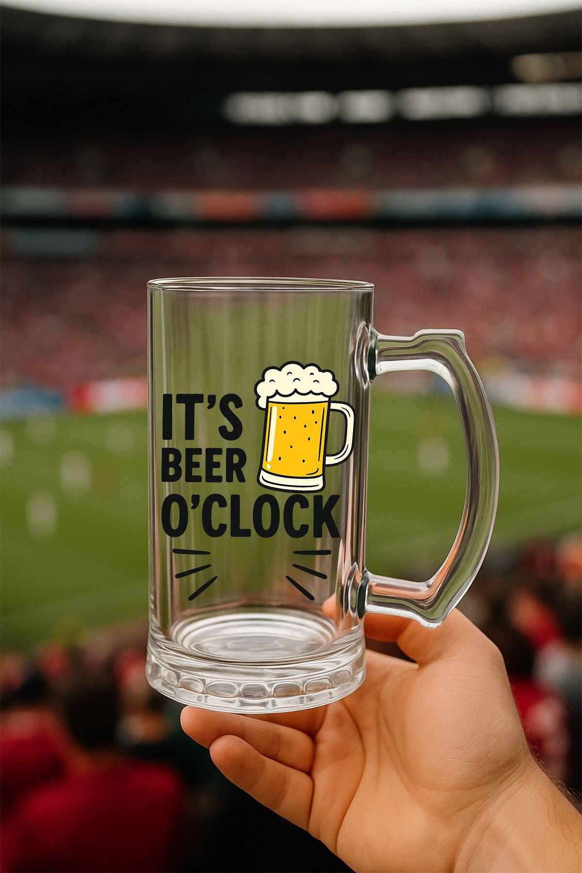 Bira bardağı O'Clock Beyaz