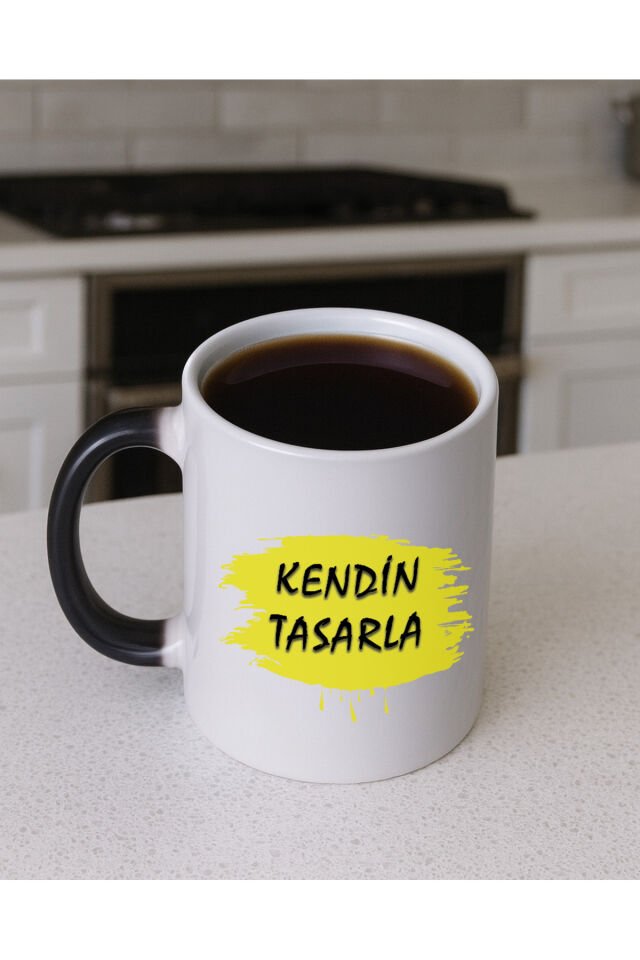 Kendin tasarla bardak - Kişiye özel bardak Sihirli Bardak