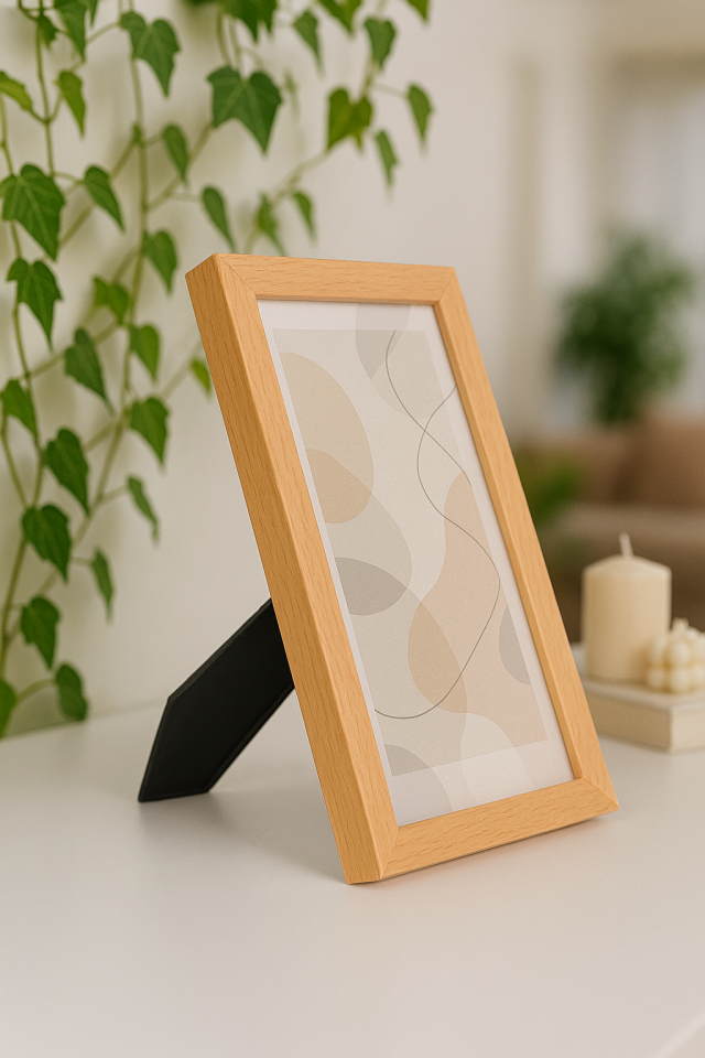 10X15 BOYUTUNDA AHŞAP ÇERÇEVE