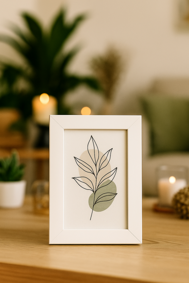 10X15 Çerçeve Beyaz