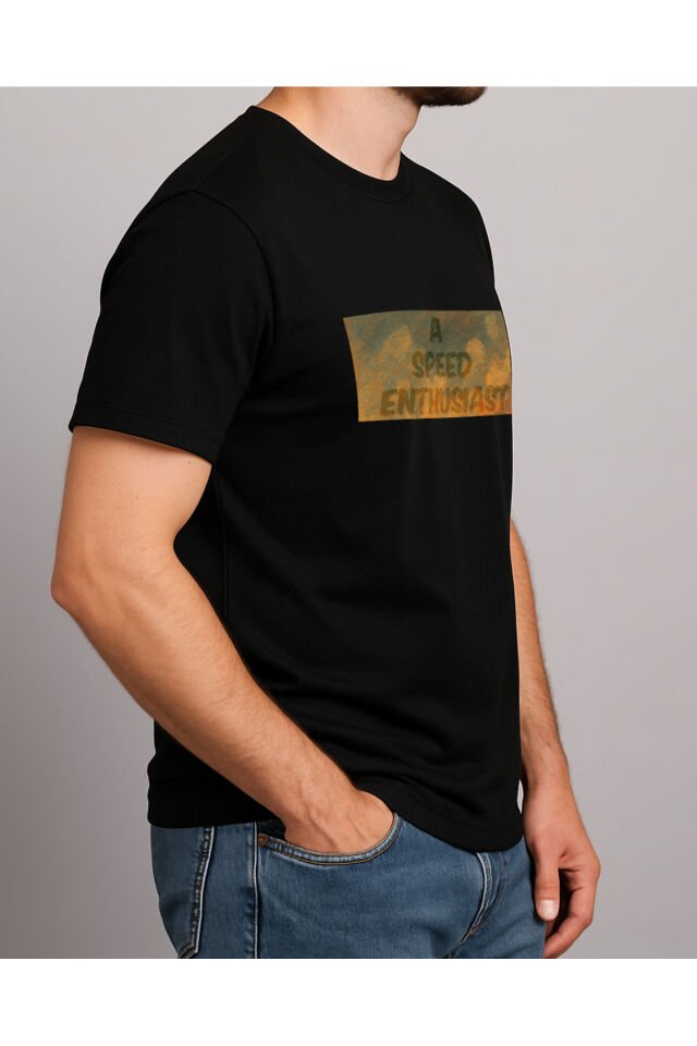 Tişört Unisex (Araba1) Siyah - L