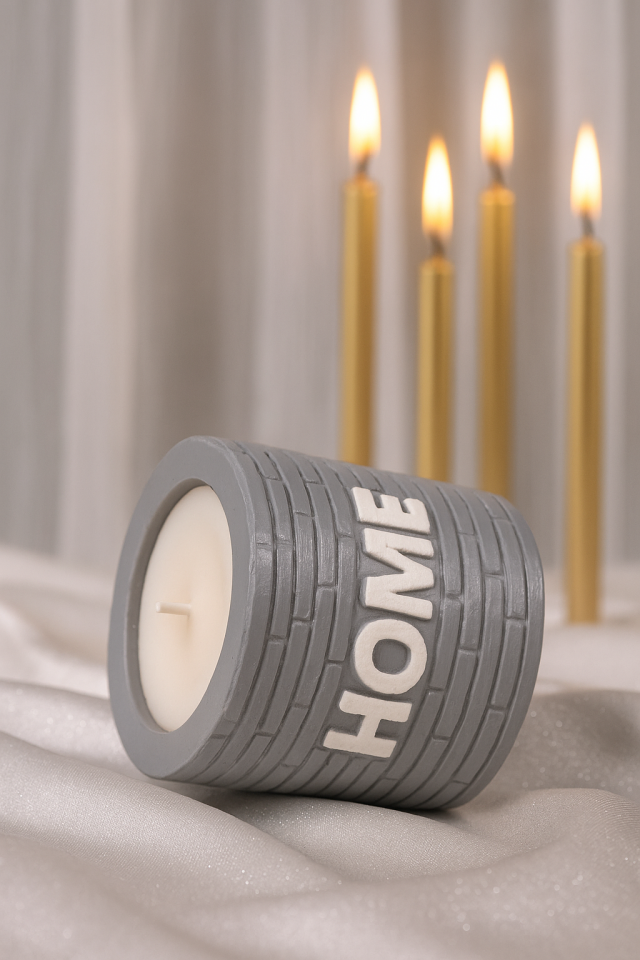 Kokulu Dekoratif Mum Home