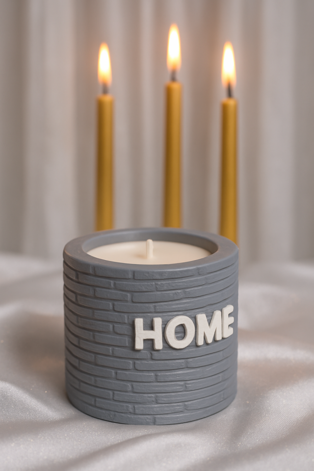 Kokulu Dekoratif Mum Home