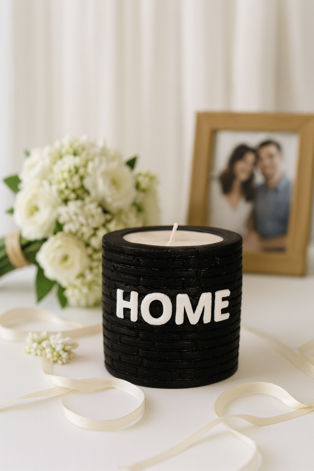 Kokulu Dekoratif Mum Home